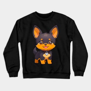 Kawaii Chibi Lancashire Heeler - PanfurWare LLC Crewneck Sweatshirt